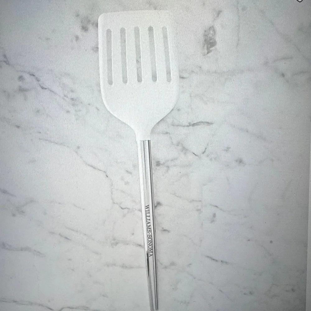 William Sonoma  Slotted Spatula with Stainless Handle